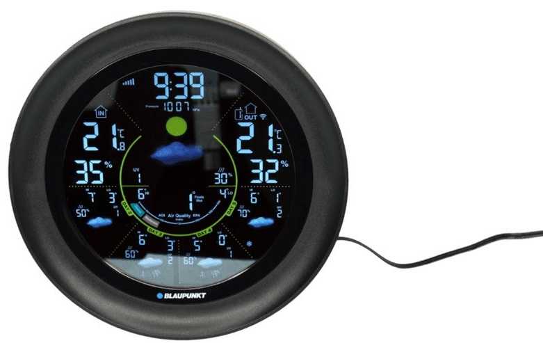 Orų stotelė blaupunkt ws65bk app, juoda