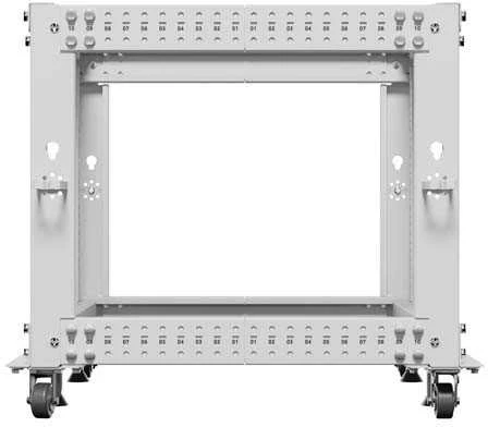 LANBERG OPEN RACK 19" 9U 600X600-1100 ADJUSTABLE Pilkas