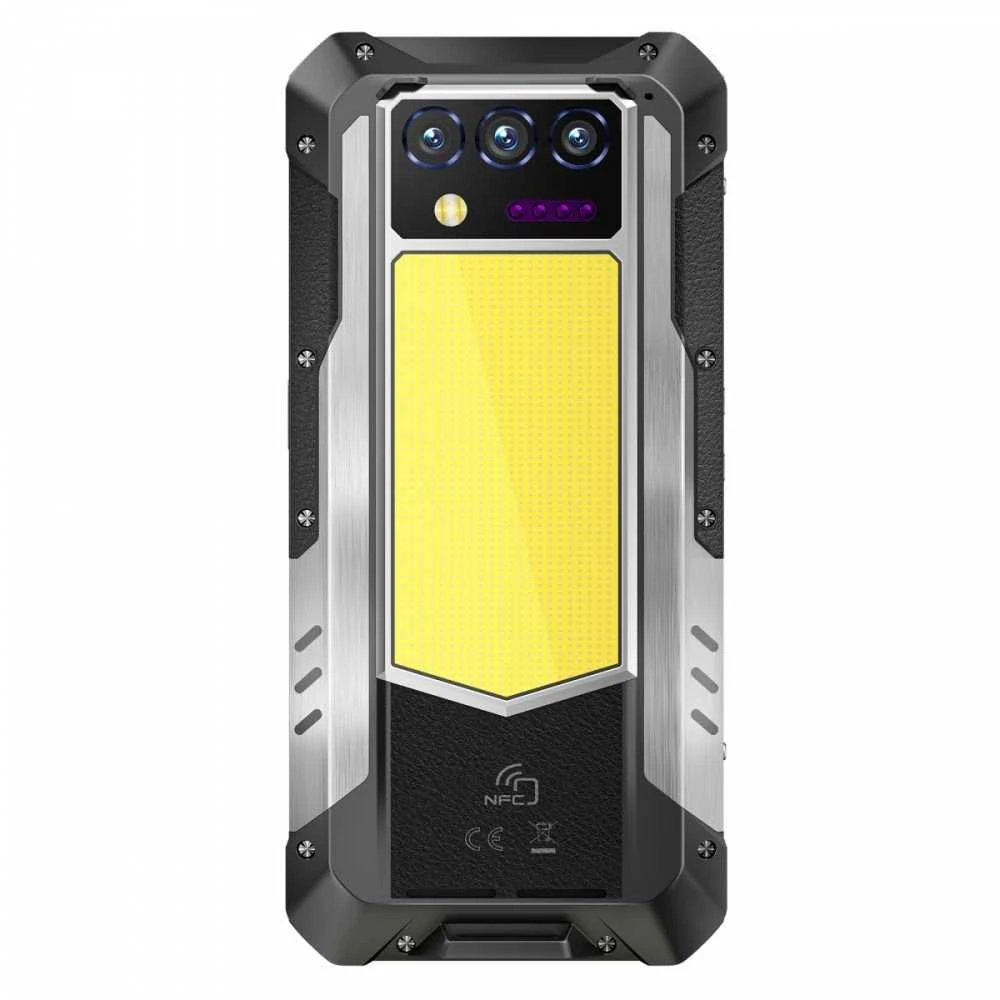 Išmanusis telefonas Oukitel WP100 12/512 GB, 33000 mAh, juodas/sidabrinis