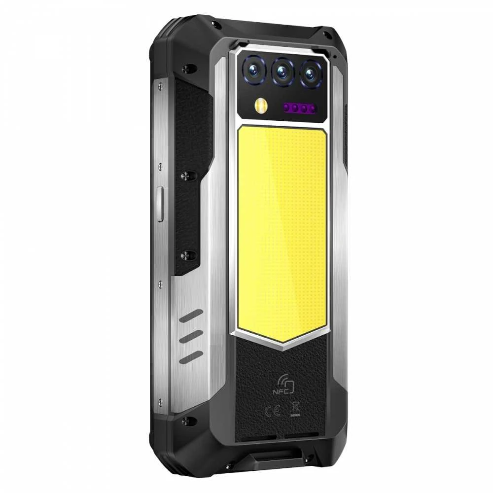 Išmanusis telefonas Oukitel WP100 12/512 GB, 33000 mAh, juodas/sidabrinis