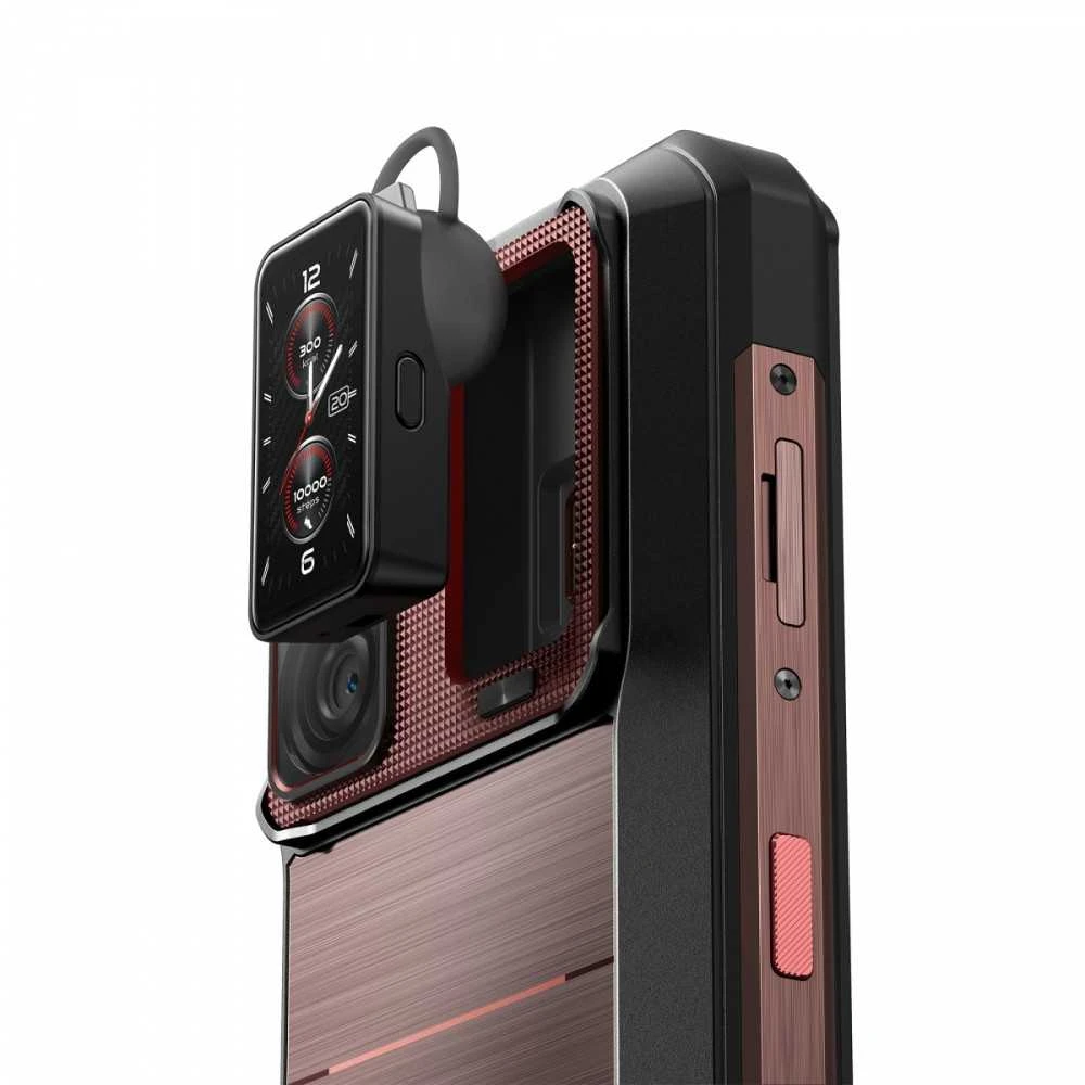 Oukitel WP300 6.8″ Išmanusis telefonas Dual SIM Android 15 5G USB Type-C 12 GB 512 GB 16000 mAh Raudonas