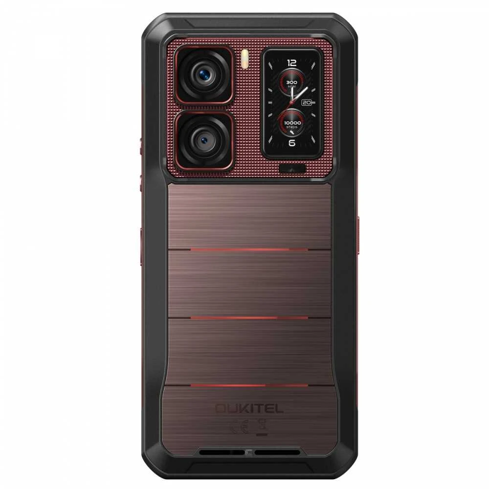 Oukitel WP300 6.8″ Išmanusis telefonas Dual SIM Android 15 5G USB Type-C 12 GB 512 GB 16000 mAh Raudonas