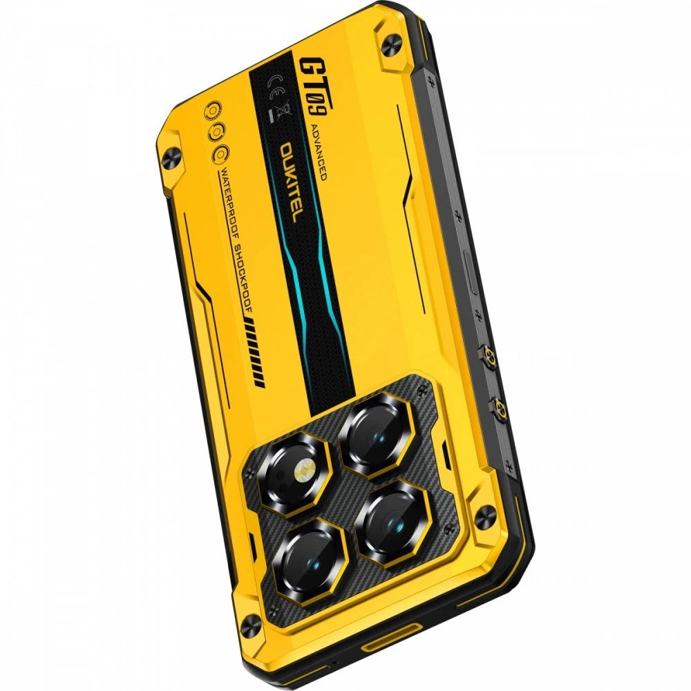 Išmanusis telefonas Oukitel WP60 5G 7.2 12/512GB 10000mAh Geltona