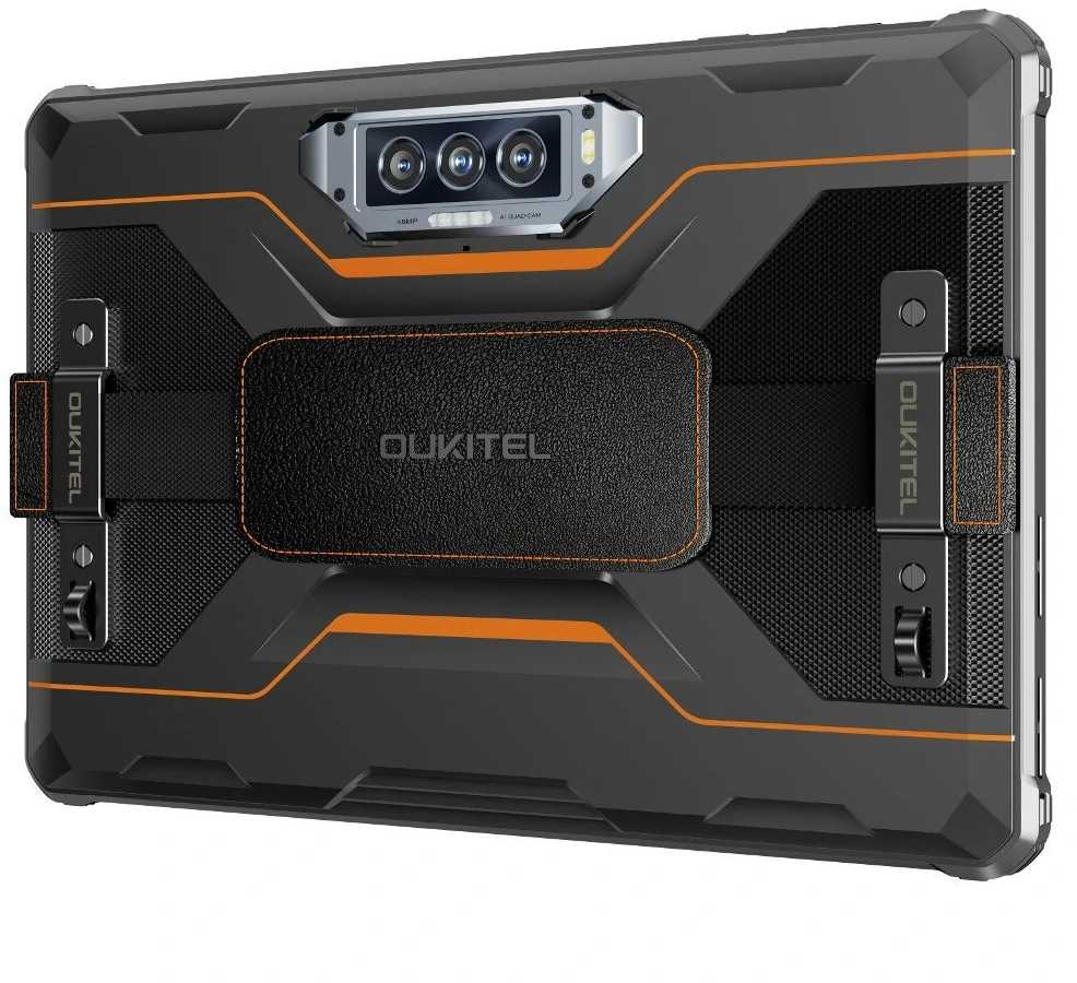 Planšetė „Oukitel RT8 6/256GB“, oranžinis, tvirtas, 20000 mAh, be įkroviklio.