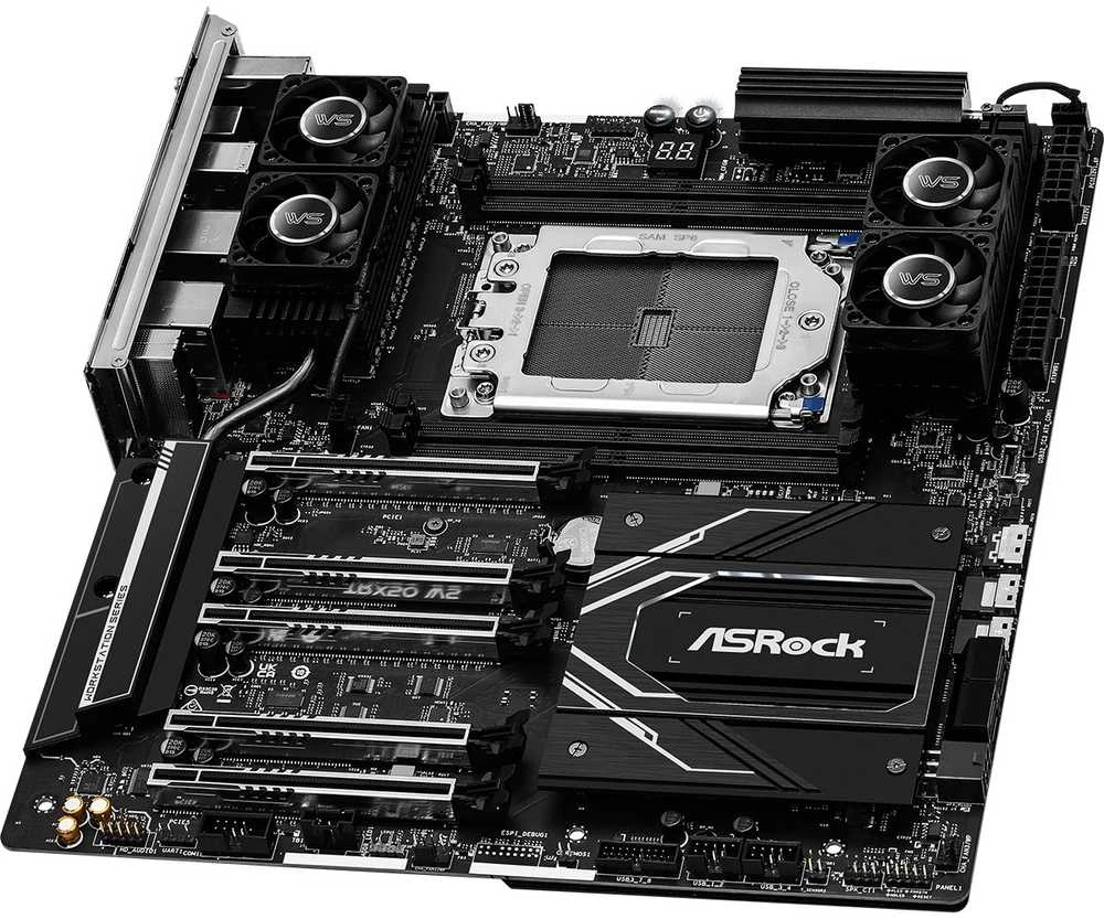 Pagrindinė plokštė AsRock TRX50 WS