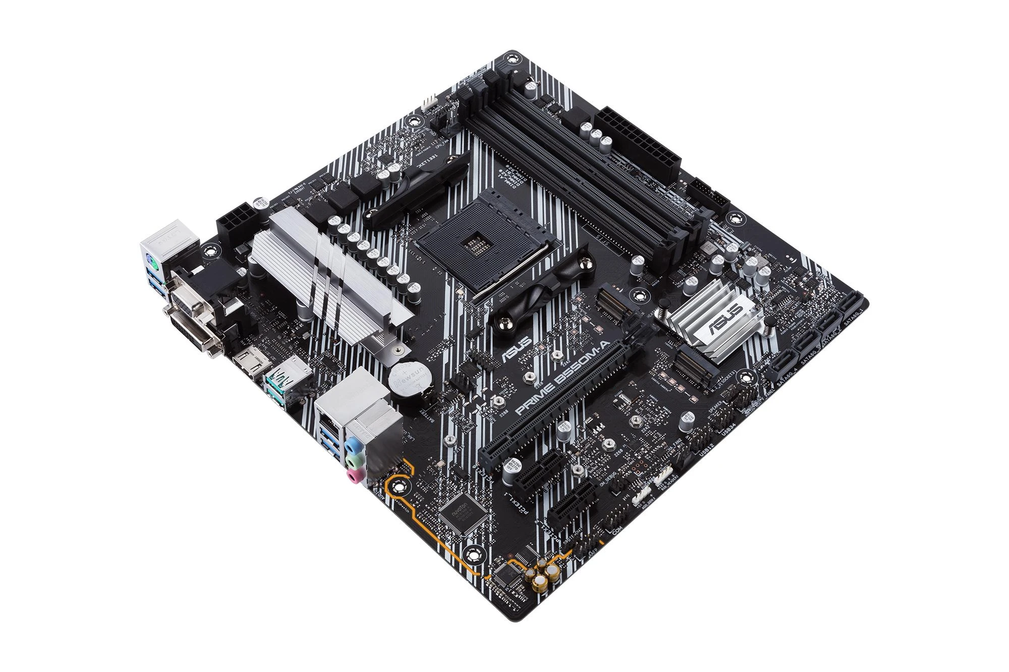 Pagrindinė plokštė ASUS AMD B550 / SAM4 / MicroATX / Memory DDR4 / Atminties lizdai 4 / 2xPCI-Express 3.0 1x / 1xPCI-Express 4.0 16x / 2xM.2 / 1x15pin D-sub / 1xDVI-D / 1xHDMI / 6xUSB 3.2 / 1xPS/2 / 1xRJ45 / 3xAudio port