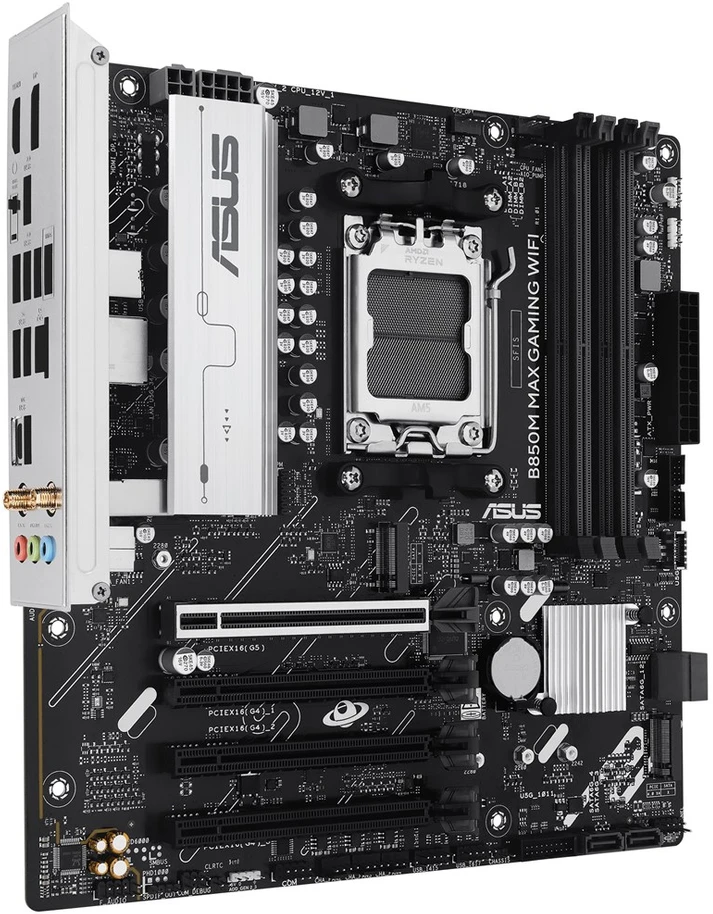 Pagrindinė plokštė ASUS B850M MAX GAMING WIFI