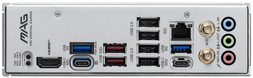 Pagrindinė plokštė MSI MAG X870E GAMING MAX Motherboard WIFI /AMD X870/DDR5/SATA3/M.2/USB4/WiFi/BT/PCIe5.0/AM5/ATX