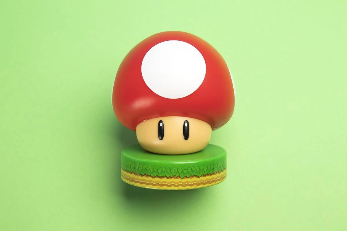 Paladone Super Mario Bros Mushroom Icon lempa