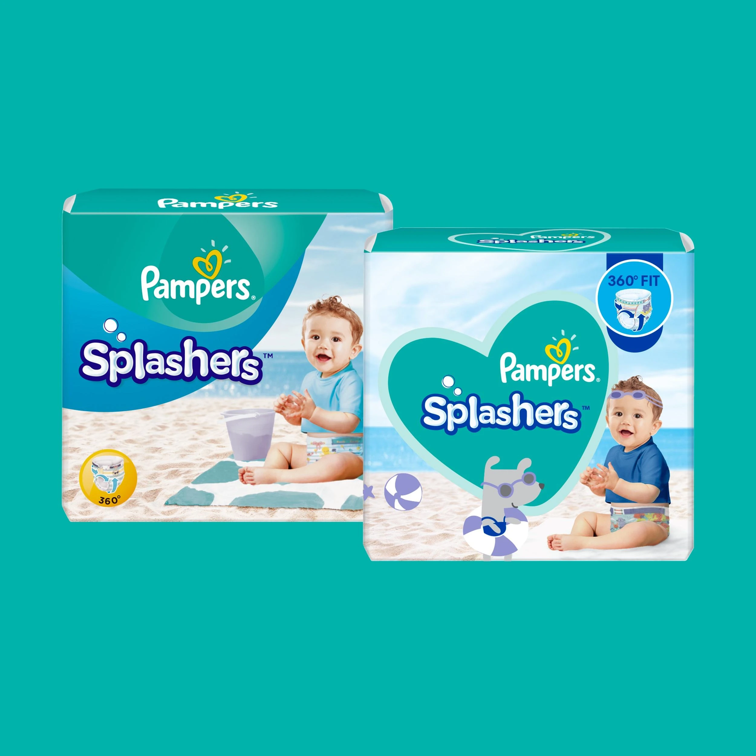 Sauskelnės-Kelnaitės PAMPERS Pants Splashers, 5 dydis 14+ kg, 10 vnt.
