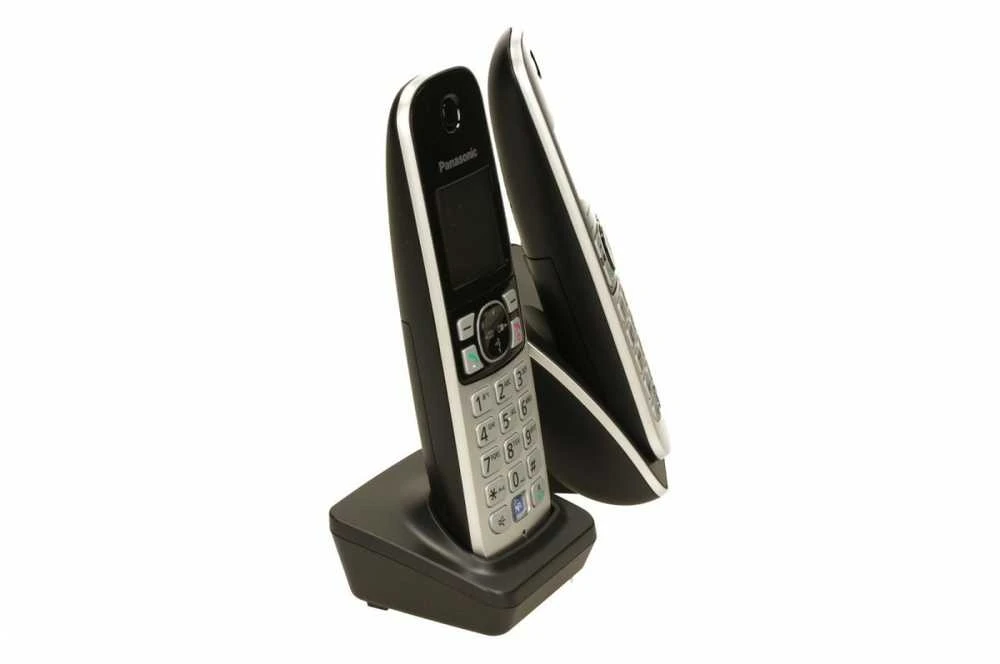 Panasonic KX-TG681 DECT telefonas Juodas,Sidabrinis