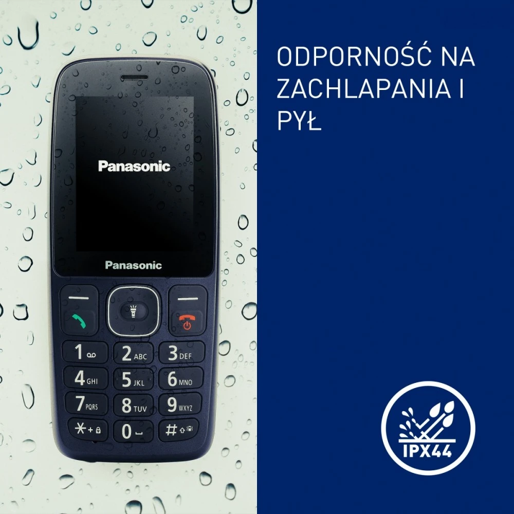 Panasonic Mobilusis telefonas kx-tf400exc mėlyna