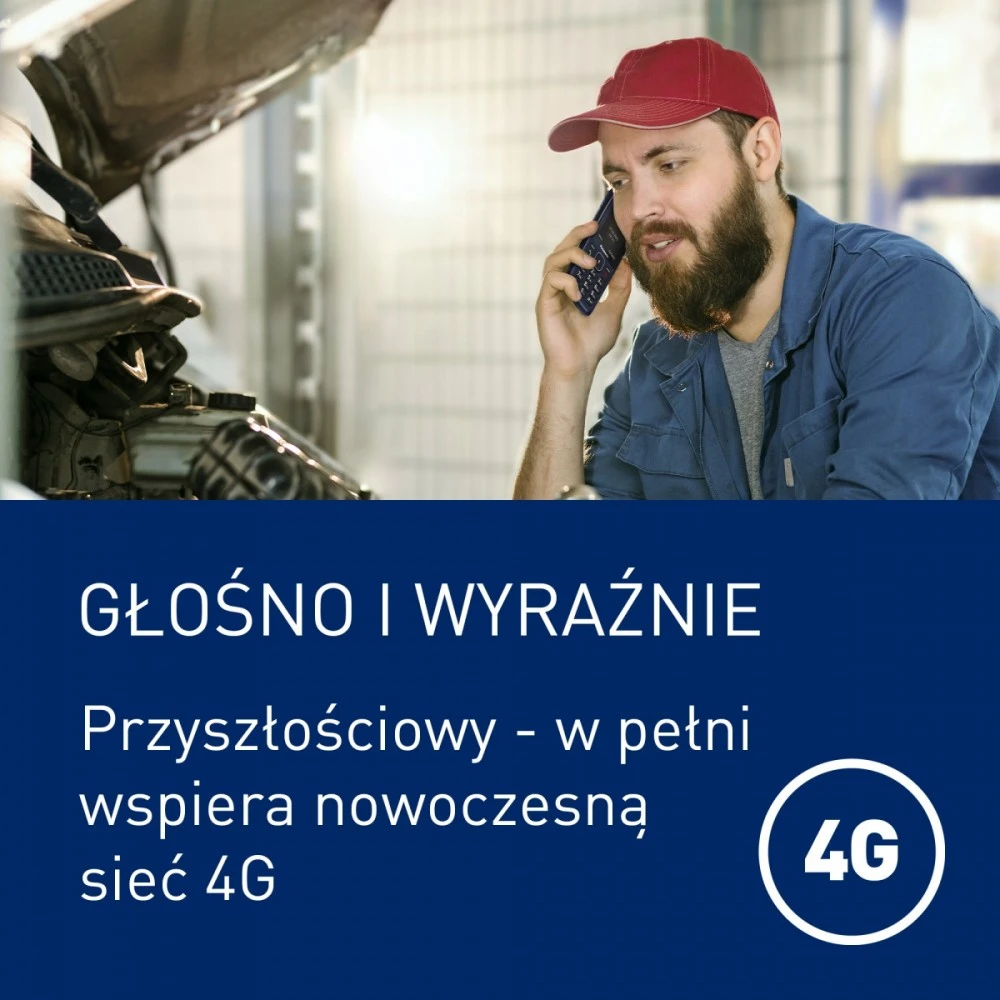 Panasonic Mobilusis telefonas kx-tf400exc mėlyna