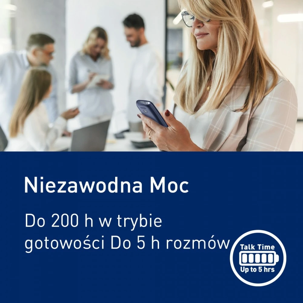 Panasonic Mobilusis telefonas kx-tf400exc mėlyna