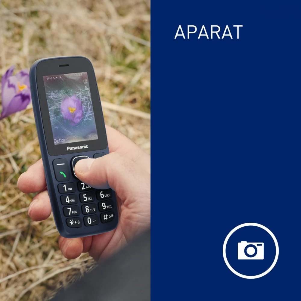 Panasonic Mobilusis telefonas kx-tf400exc mėlyna
