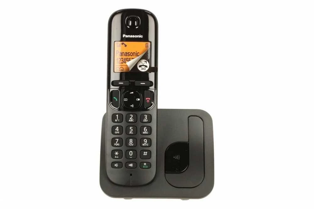Panasonic Belaidis telefonas kx-tgc210 detc, juodas