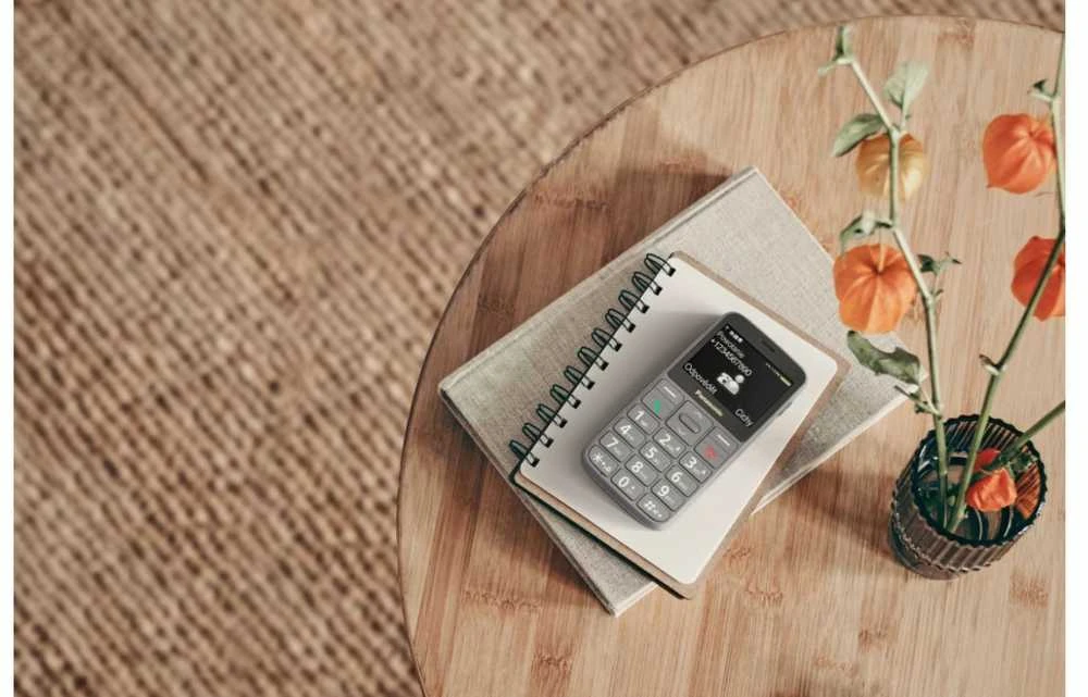 Panasonic Telefonas dla seniora kx-tu160 pilka