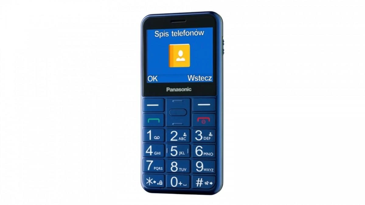 Mobilusis telefonas Panasonic KX-TU155EXBN, Mėlynas