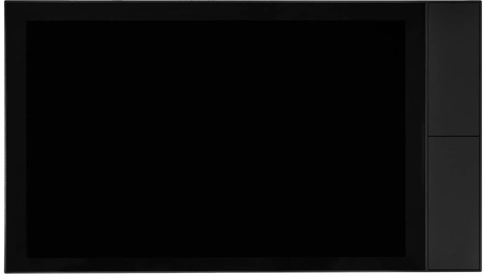 Shelly Ekranas XL Wi-Fi Bluetooth Smart Home Control Panel, Juodas