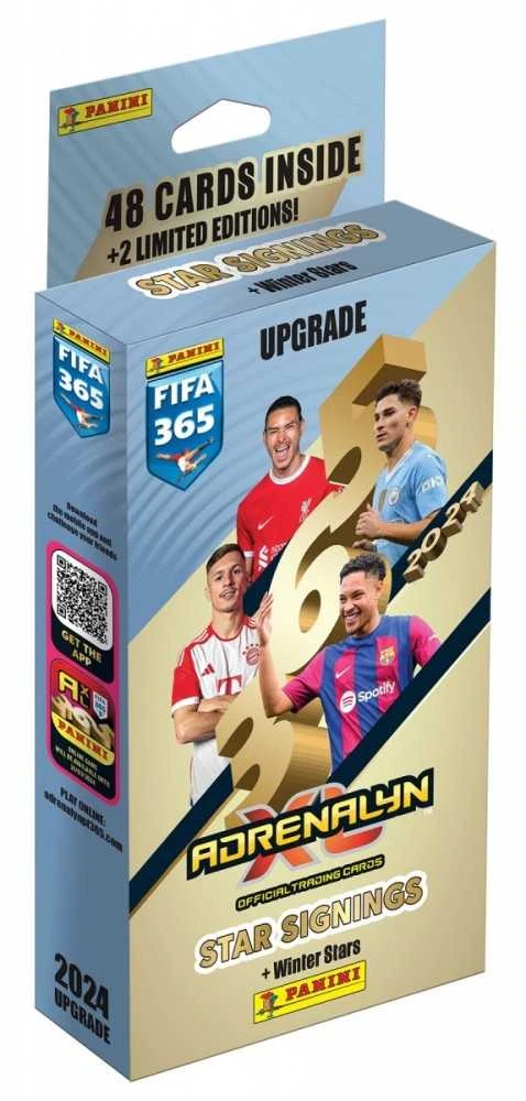 „Panini“ futbolo kortelės FIFA 365 2024 Atnaujinimo žvaigždžių pasirašymai Žiema
