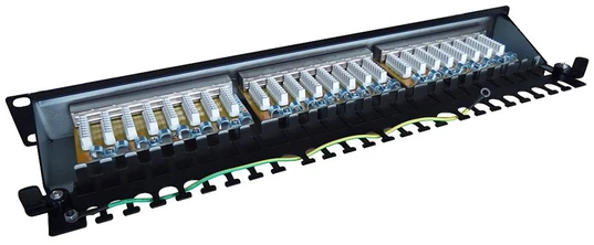 Assmann Electronic DIGITUS DN-91624S-EC DIGITUS 19 CAT6 pataisų skydelis 24 prievadų S-FTP