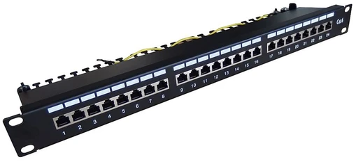 Assmann Electronic DIGITUS DN-91624S-EC DIGITUS 19 CAT6 pataisų skydelis 24 prievadų S-FTP