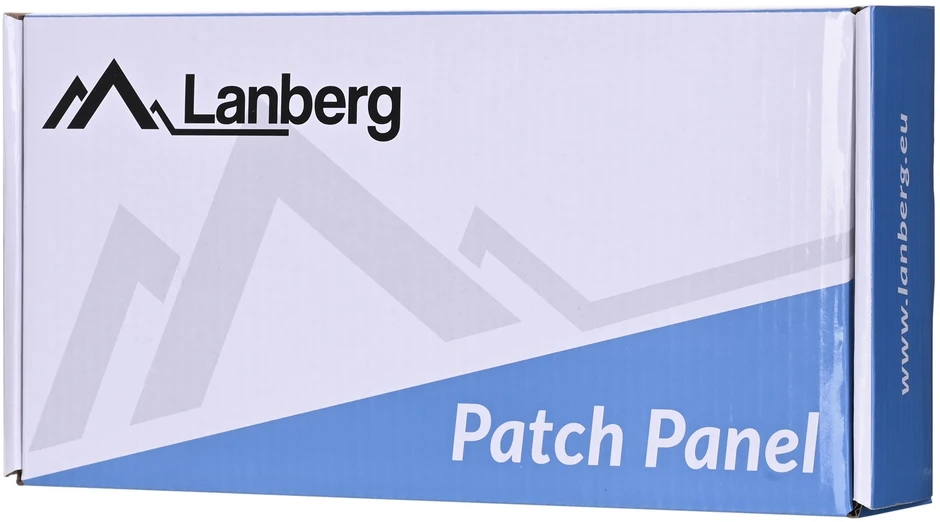 Patch panel lanberg ppf6-9012-s (1u; 10"; kat. 6; ftp; 12xrj-45)