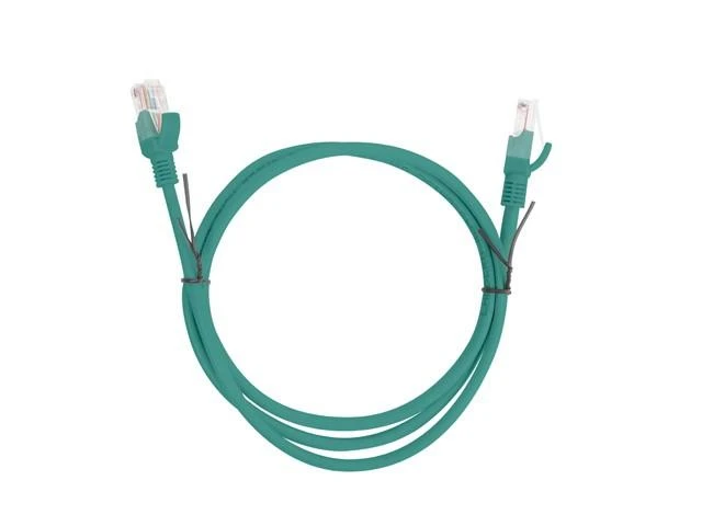LANBERG PCU5-10CC-0100-G Patchcord RJ45 kat. 5e UTP 1m žalias