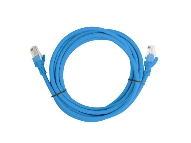 LANBERG PCU5-10CC-0300-B Patchcord RJ45 kat. 5e UTP 3m mėlyna