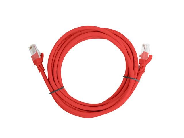 PATCHCORD KAT.6 UTP 3M Raudonas FLUKE PASSED LANBERG