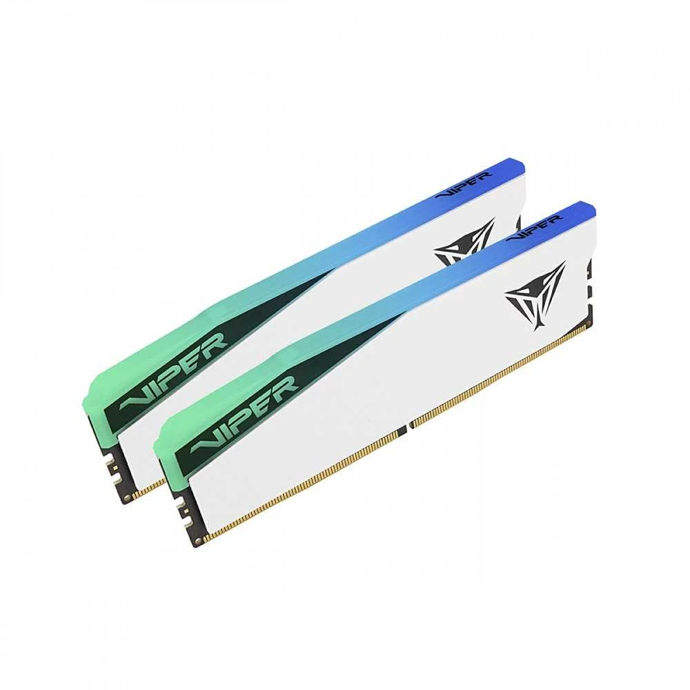 Patriot Viper Elite 5 baltos DDR5 atminties plokštės