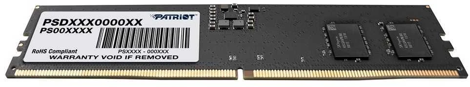 RAM Modulis - Patriot Signature 32GB DDR5 5600MHz, Juodas