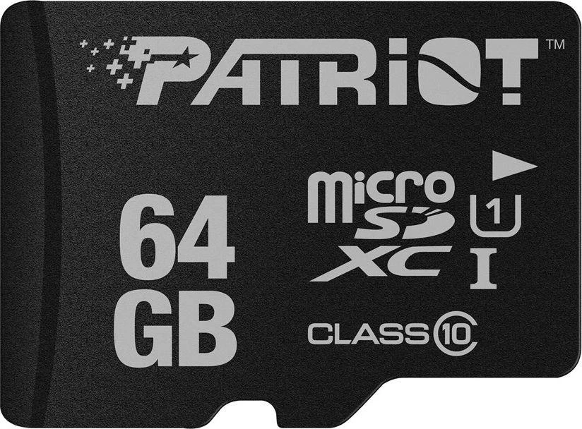 Atminties Kortelė - Patriot 64GB Micro SDXC UHS-I Klasė 10