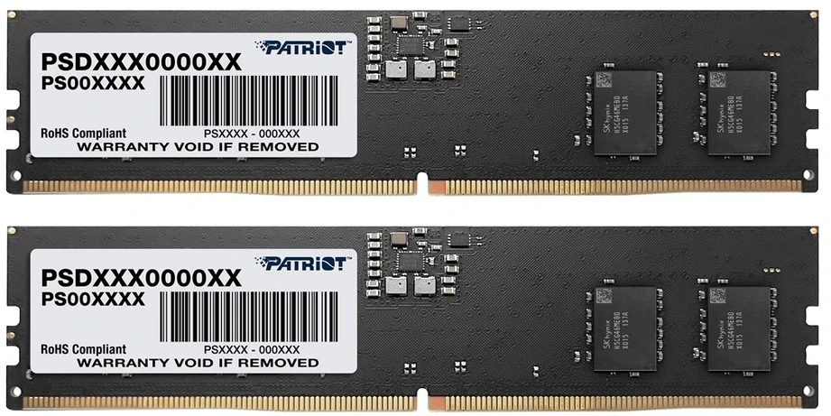 Patriot Memory Signature Line atminties modulis 16 GB 1 x 16 GB DDR5 5600 MHz (PSD516G56002)
