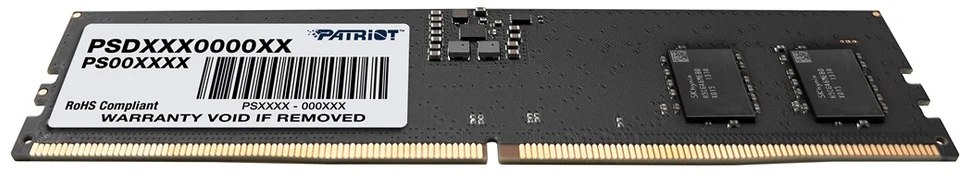 Patriot Memory Signature Line atminties modulis 16 GB 1 x 16 GB DDR5 5600 MHz (PSD516G56002)