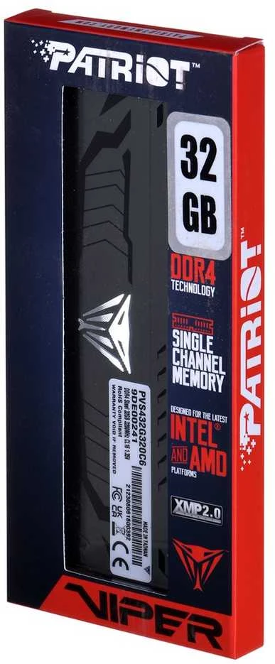 RAM Patriot viper steel ddr4 32gb 3200mhz cl16