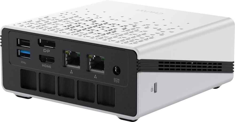 Chuwi UBox-P AMD Ryzen 5 6600H 16 GB DDR5-SDRAM 512 GB SSD Windows 11 Pro Mini PC