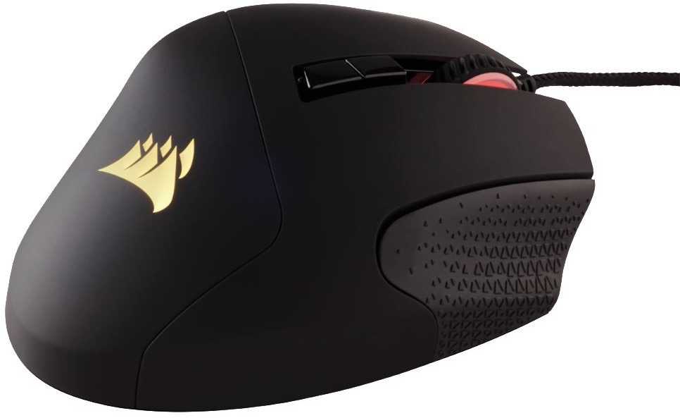 Pelė corsair scimitar elite moba/mmo rgb juodas