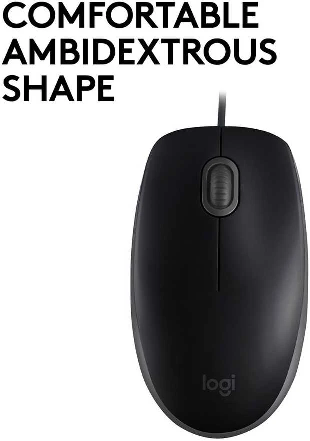 Pelė logitech 910-005508 (optinė; 1000 dpi; spalva juoda)