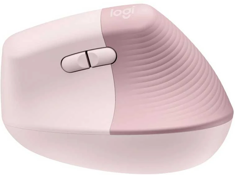 „Logitech“ vertikalios rožinės spalvos „Pelė“ keltuvas