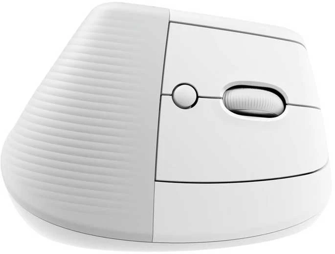 Pelė logitech lift vertical baltas