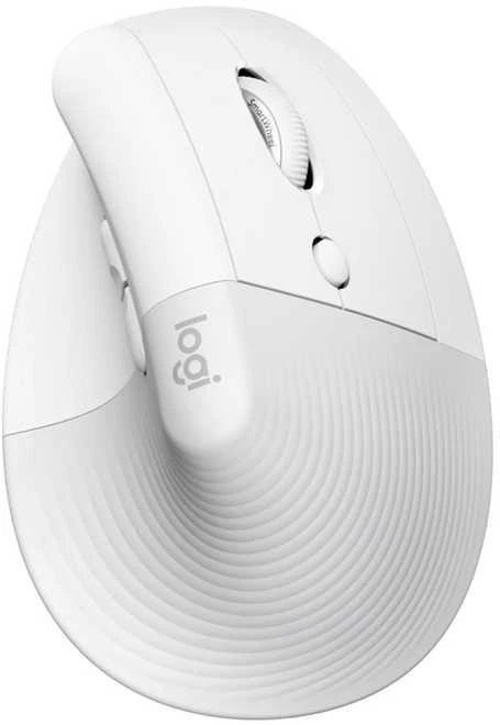 Pelė logitech lift vertical baltas