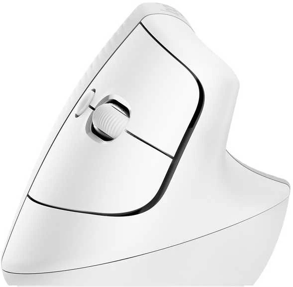Pelė logitech lift vertical baltas