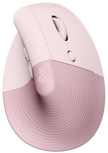 „Logitech“ vertikalios rožinės spalvos „Pelė“ keltuvas