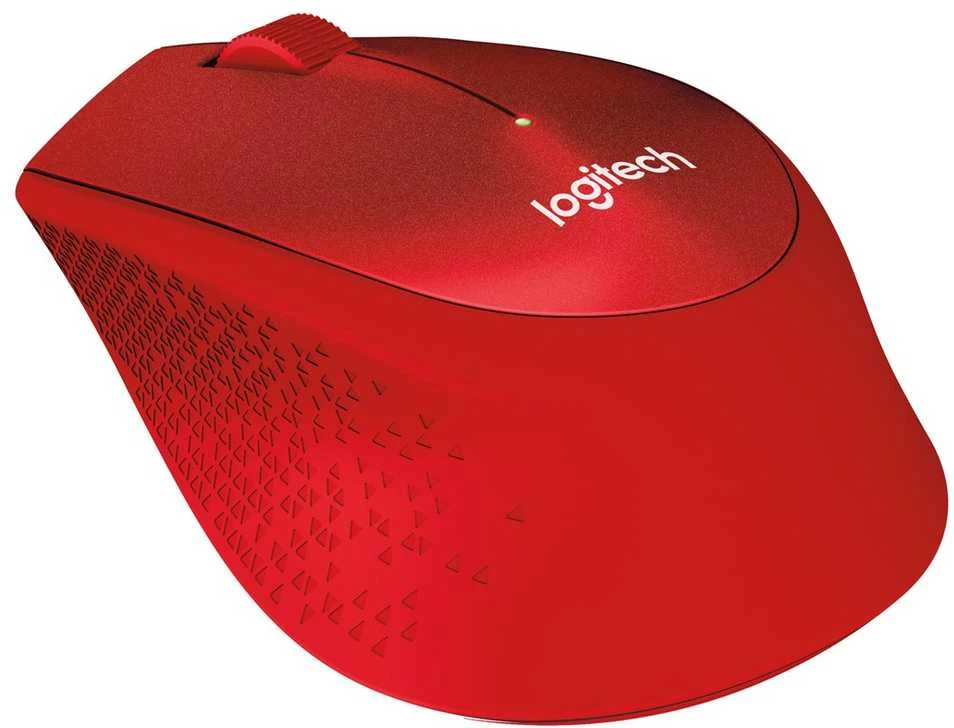 Pelė logitech m330 910-004911 (optinė; 1000 dpi; spalva raudona)