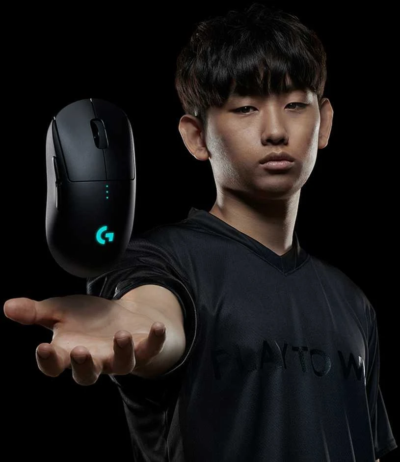 Belaidė žaidimų pelė Logitech G Pro, juodos spalvos (‎910-005272)