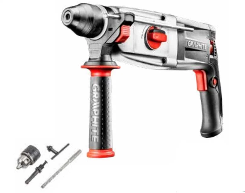 Młotowiertarka Perforatorius SDS+ 720 W smūginis gręžtuvas, lagaminas