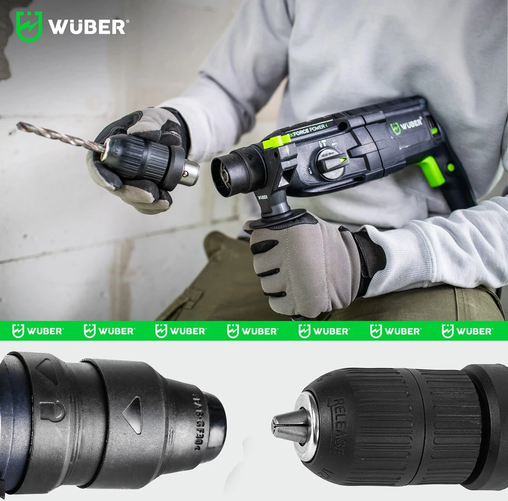 Gręžtuvas-perforatorius WUBER WR-RH-2500