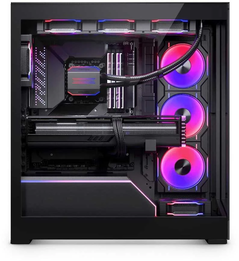 Kompiuterio Korpusas - Phanteks NV5 MK2 Vidutinio Aukščio Juodas
