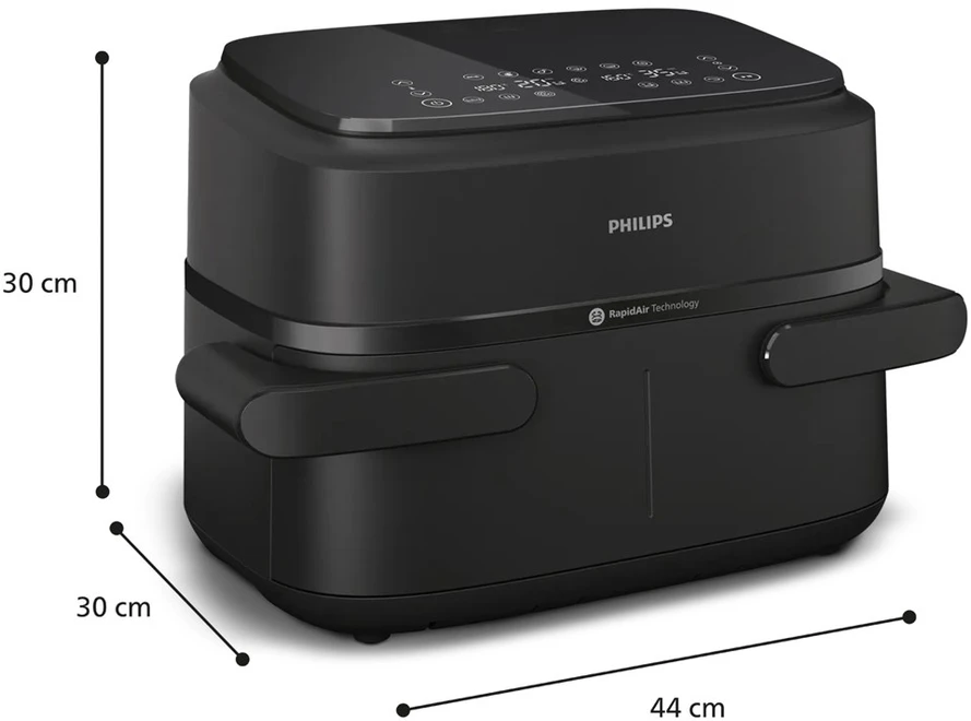 Gruzdintuvė Philips OVI 1000 NA150/00 Dual juoda